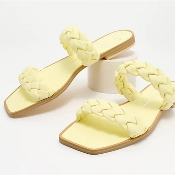 🔹️Dolce Vita🔹️ INDY flat braided Sandals SIZE 8 NWOB ✨️💛 - Picture 9 of 10